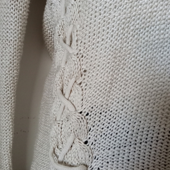 Cream knit sweater - Picture 3 of 4
